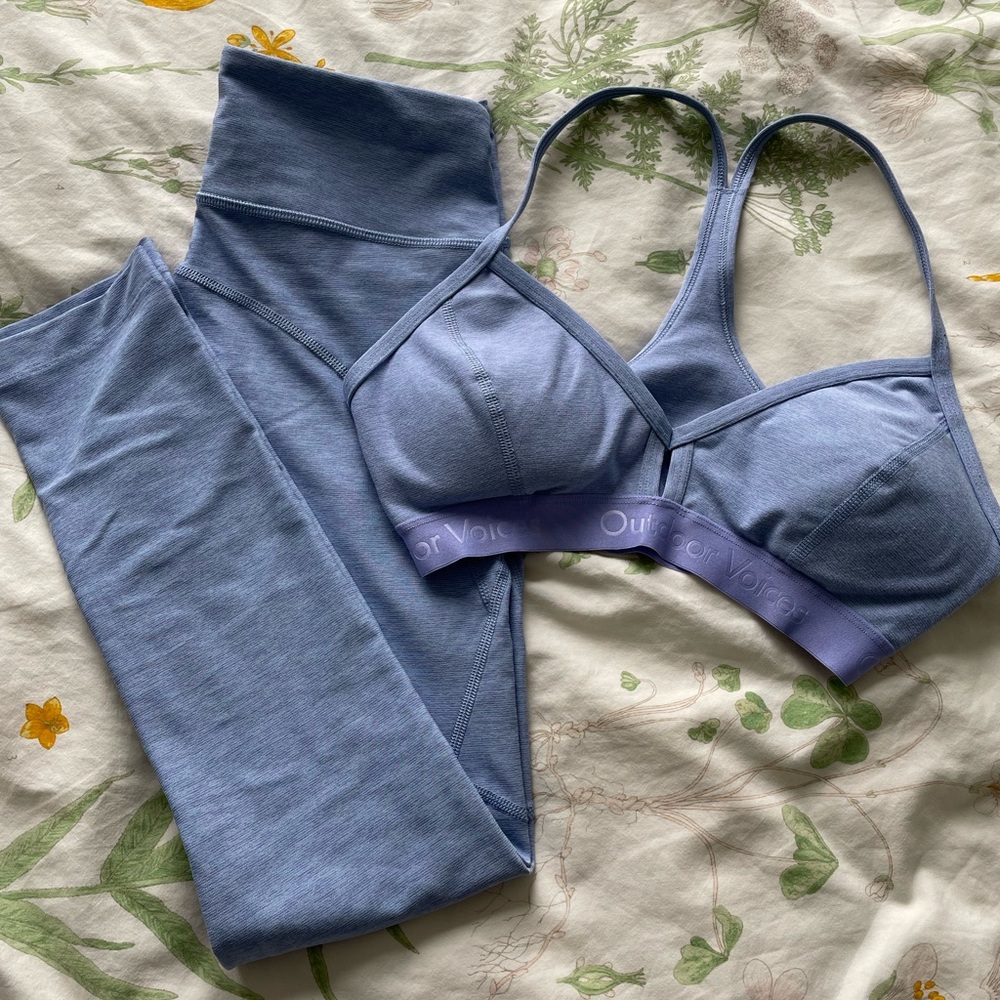 NEW outdoor voices activewear set